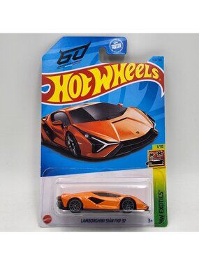 Hot Wheels Lamborghini Sián Sian FKP 37 Orange 2023 HW Exotics 1/10 163/250